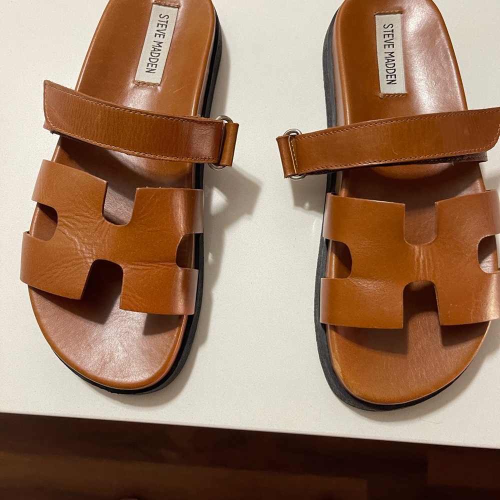 Steve Madden sandals, almost new wore twice